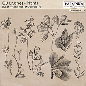 CU Brushes - Plants