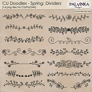 CU Doodles - Springs Dividers