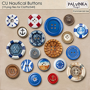 CU Nautical Buttons