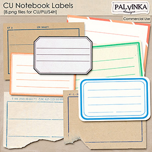 CU Notebook Labels