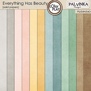 Everything Has Beauty Solid Papers