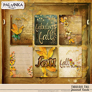 Fabulous Fall Journal Cards