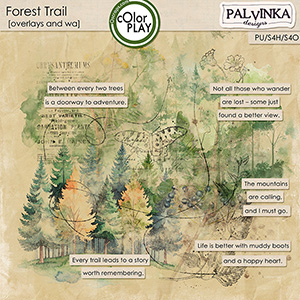 Forest Trail Overlays and WA 
