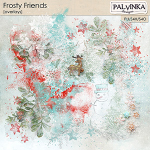 Frosty Friends Overlays