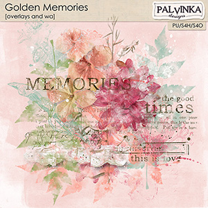 Golden Memories Overlays