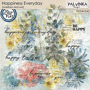 Happiness Everyday Overlays and WA