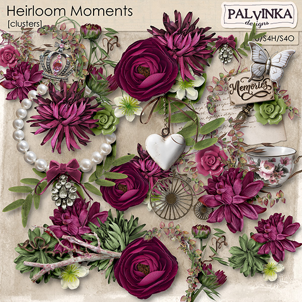 Heirloom Moments Clusters