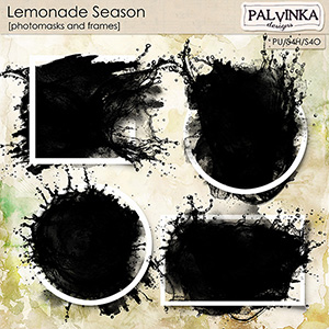 Lemonade Season Photomasks and Frames