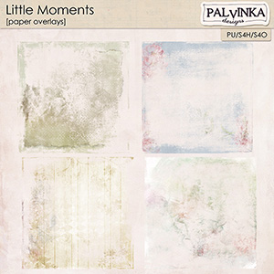 Little Moments Paper Overlays