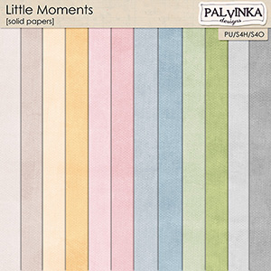 Little Moments Solid Papers 