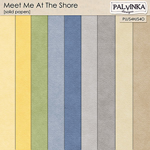 Meet Me At The Shore solid papers