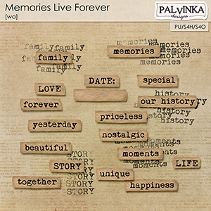 Memories Live Forever WA 