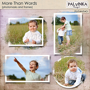 More Than Words Photomasks and Frames
