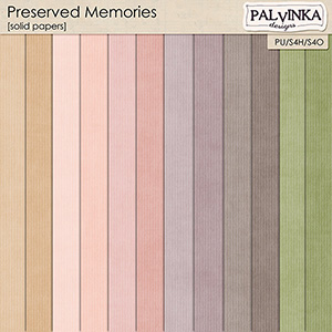 Preserved Memories Solid Papers 