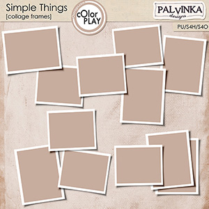 Simple Things Collage Frames