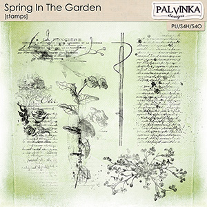 Spring In The Garden Stamps