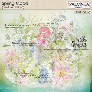 Spring Mood Overlays and WA