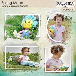 Spring Mood Photomasks and Frames