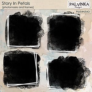 Story In Petals Photomasks and Frames