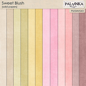 Sweet Blush Solid Papers