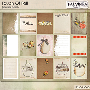 Touch Of Fall Journal Cards