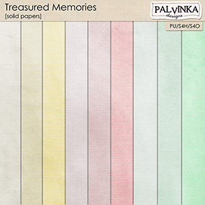 Treasured Memories Solid Papers