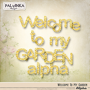 Welcome To My Garden Alpha