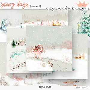 SNOWY DAYS PAPERS 1