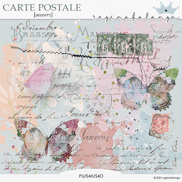 CARTE POSTALE ACCENTS