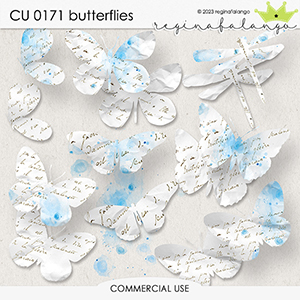 CU 0171 BUTTERFLIES