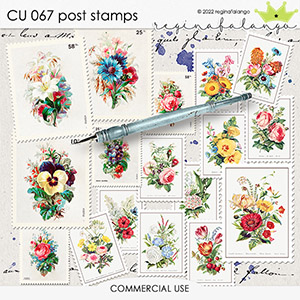 CU 067 POST STAMPS