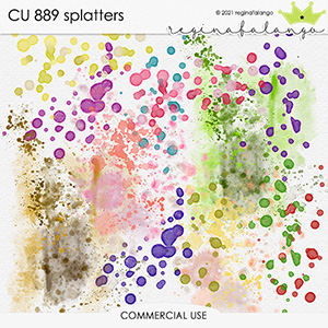 CU 889 SPLATTERS