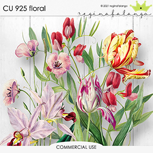 CU 925 FLORAL 