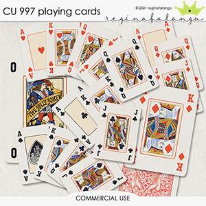 CU 997 PLAYING CARDS