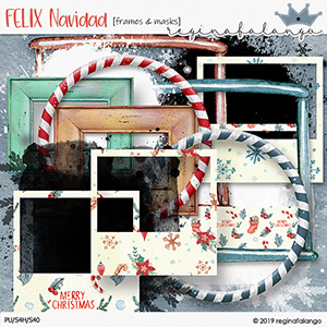 FELIX NAVIDAD FRAMES and MASK