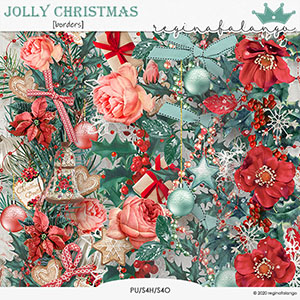 JOLLY CHRISTMAS BORDERS