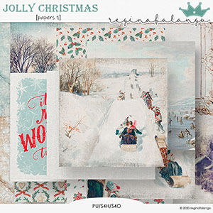 JOLLY CHRISTMAS PAPERS 1