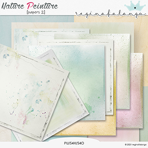 NATURE PEINTURE PAPERS 2