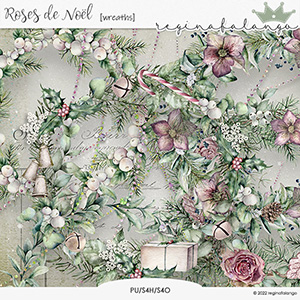 ROSES DE NOEL WREATHS