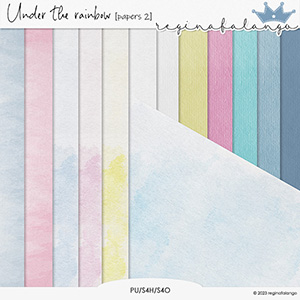 UNDER THE RAINBOW PAPERS 2