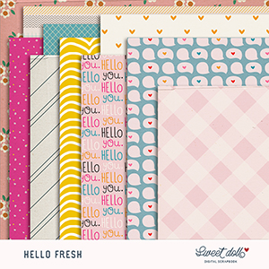Hello Fresh Papers by Sweet Doll