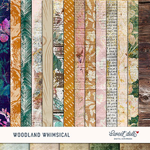 Woodland Whimsical Papers by Sweet Doll