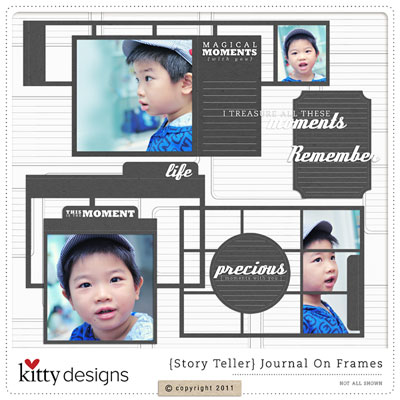 Story Teller Journal On Frames