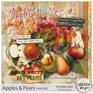Apples & Pears Mini Kit by Sekada Designs  