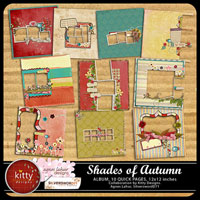 Shades of Autumn Quick Pages