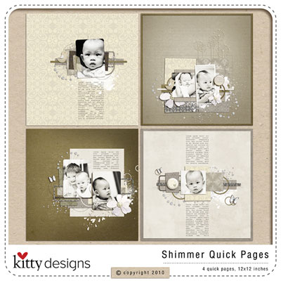Shimmer Quick Pages