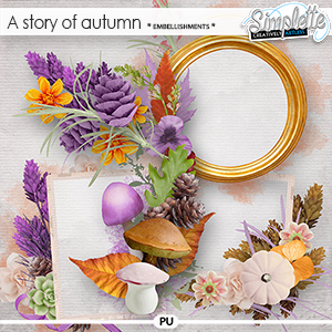 A Story of Autumn (embellishments)