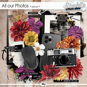 All our photos (mini kit) by Simplette