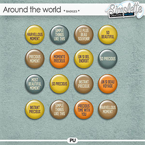 Around the World (badges)
