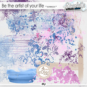 Be the artist of your life (scribbles) by Simplette